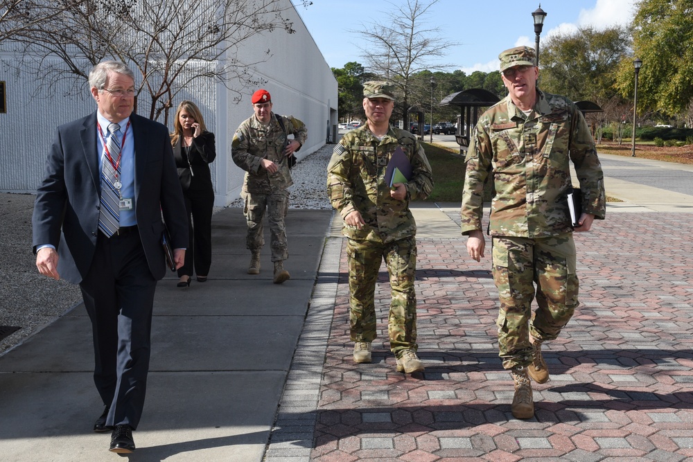 Assistant Deputy Chief of Staff visits AFSOC