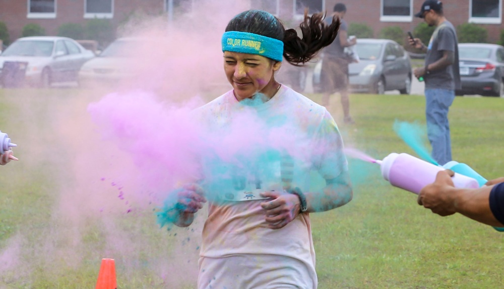 Cherry Point MCCS hosts first Semper Fit Color Fun Run 5K