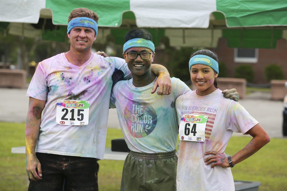 Cherry Point MCCS hosts first Semper Fit Color Fun Run 5K