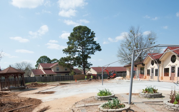 Ongoing contruction at Bldg 22, MAFB