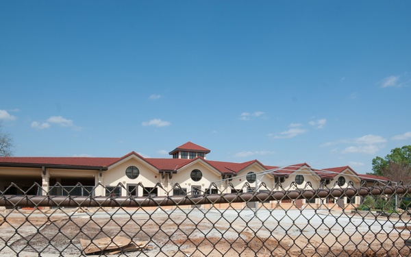 Ongoing contruction at Bldg 22, MAFB