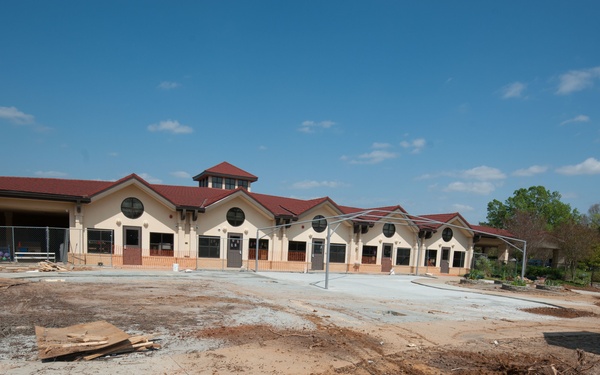 Ongoing contruction at Bldg 22, MAFB