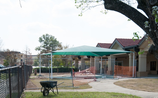 Ongoing contruction at Bldg 22, MAFB