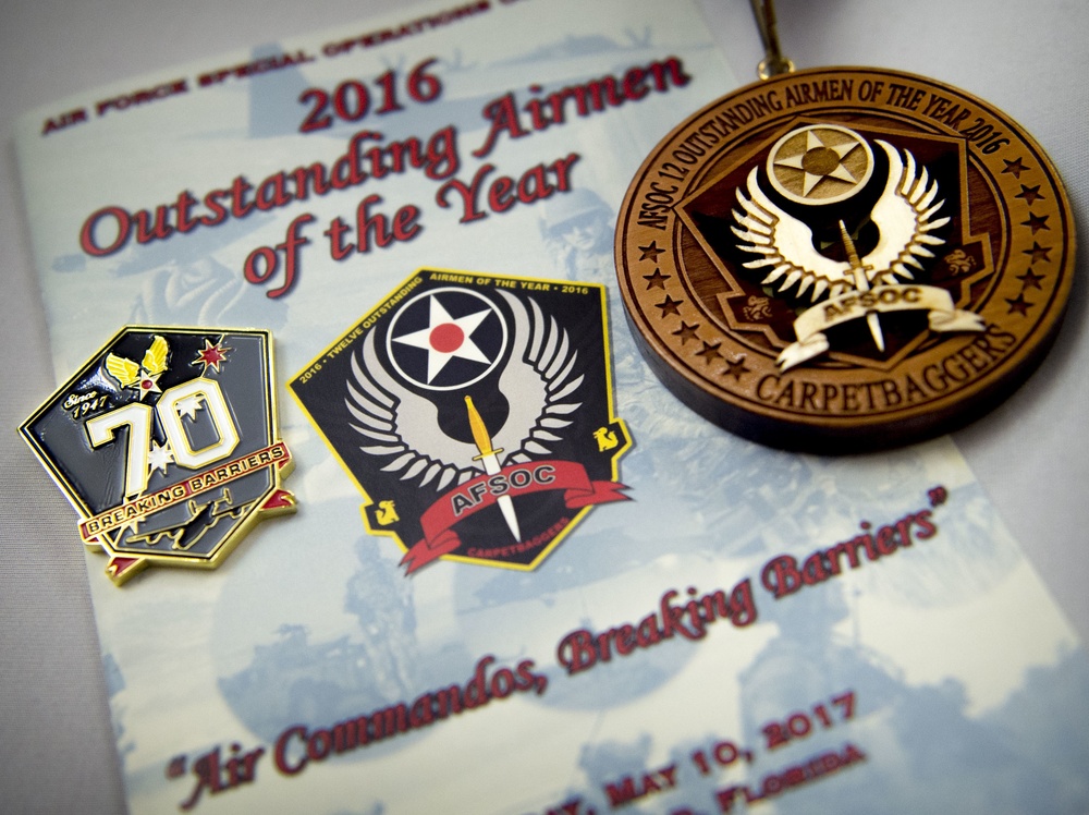 AFSOC 2016 Airmen of the Year banquet