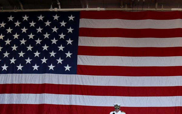 USS Abraham Lincoln Change of Command