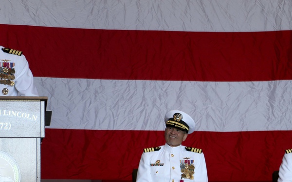 USS Abraham Lincoln Change of Command