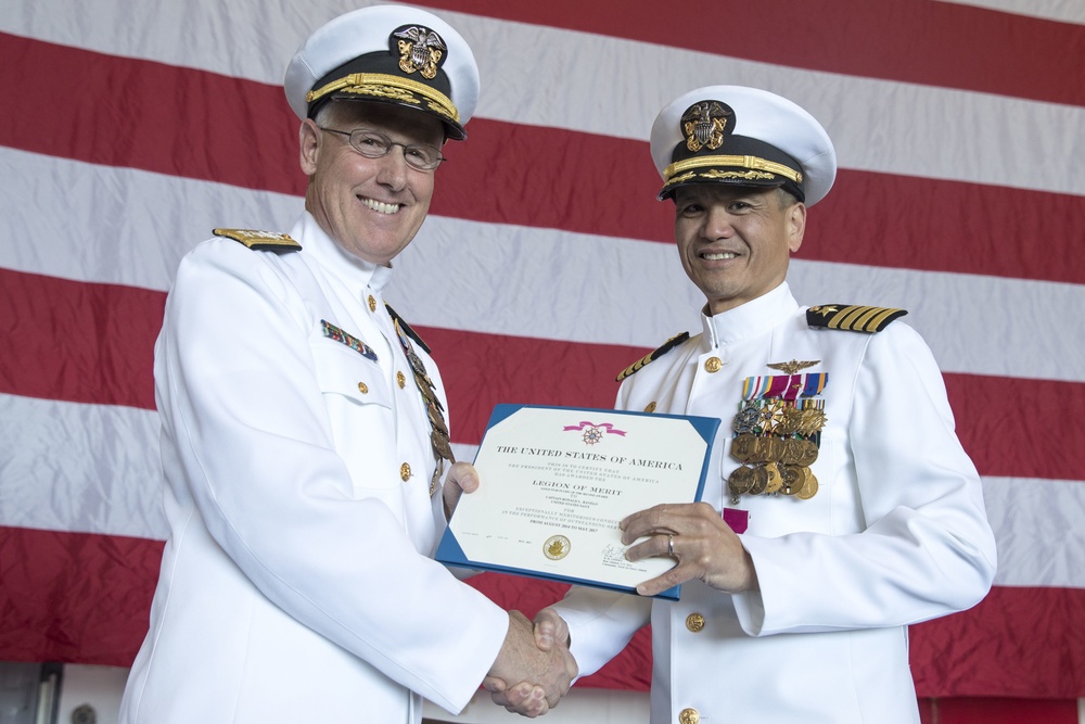 USS Abraham Lincoln Change of Command