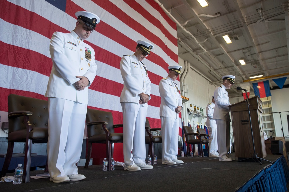 USS Abraham Lincoln Change of Command