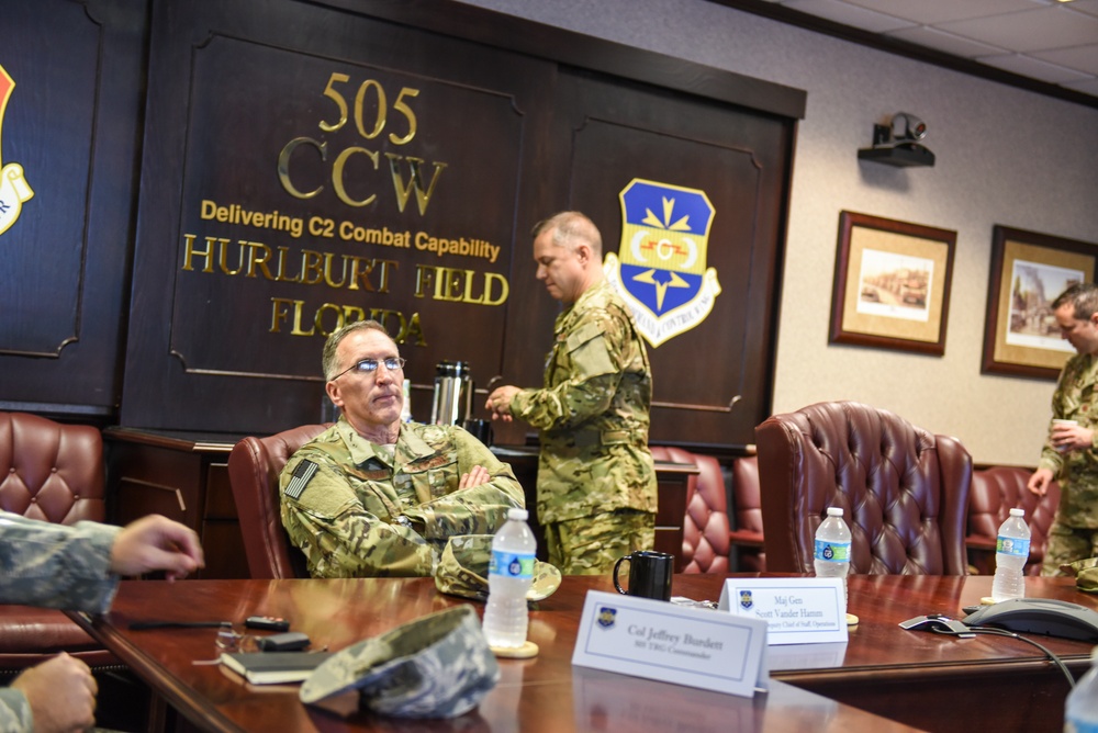 Assistant Deputy Chief of Staff visits AFSOC