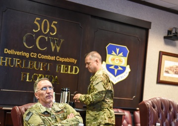 Assistant Deputy Chief of Staff visits AFSOC