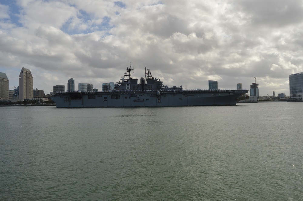 USS Makin Island Homecoming