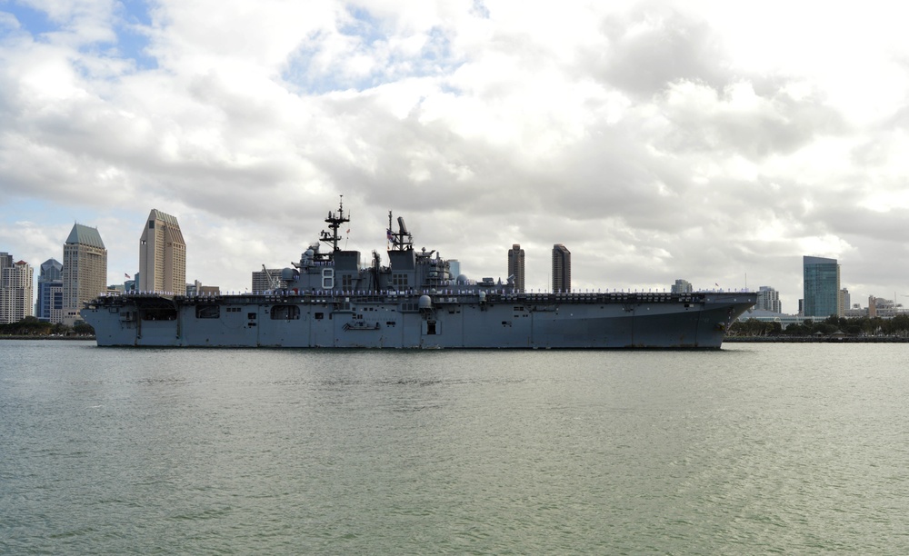 USS Makin Island Homecoming