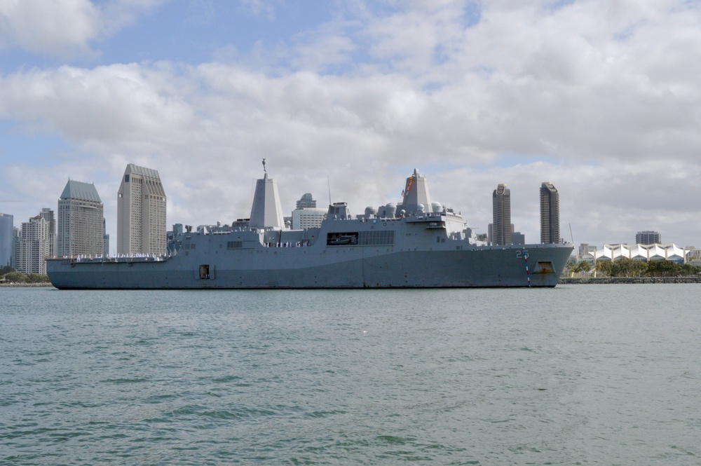 USS Somerset Homecoming