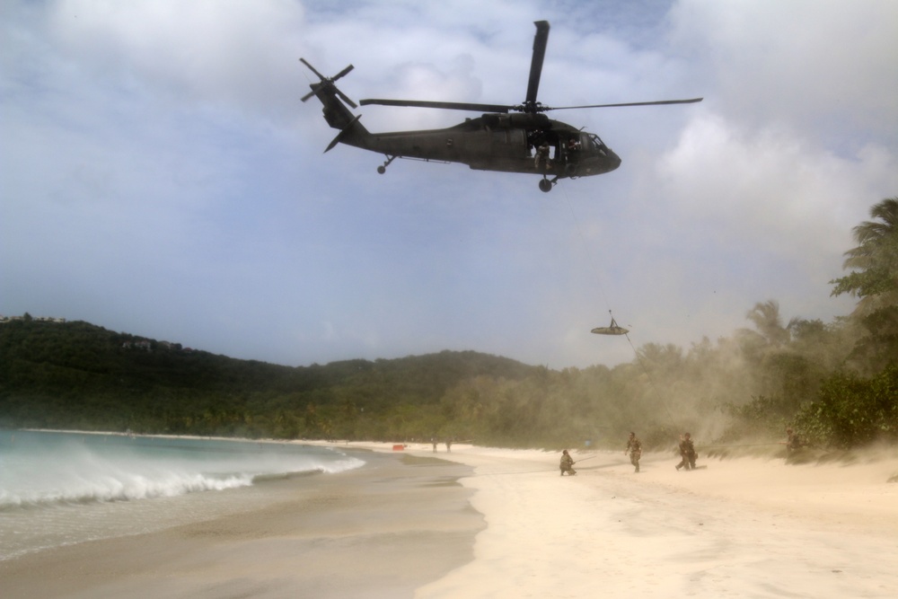 Special Forces conduct Search and rescue training