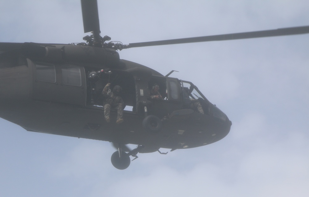 Special Forces conduct search and rescue training