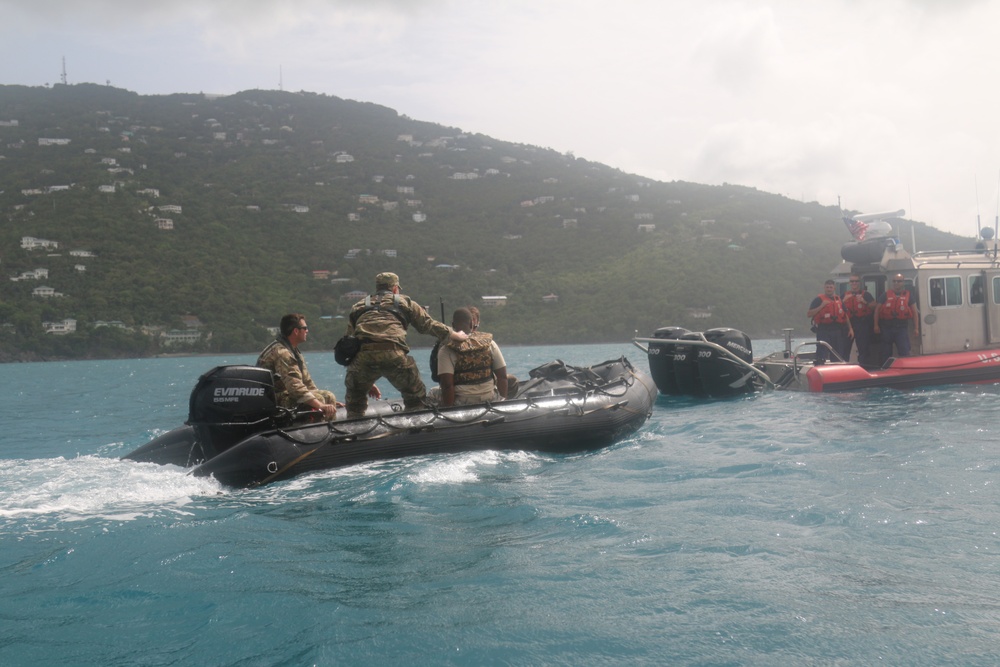 Special Forces conduct serach and rescue training