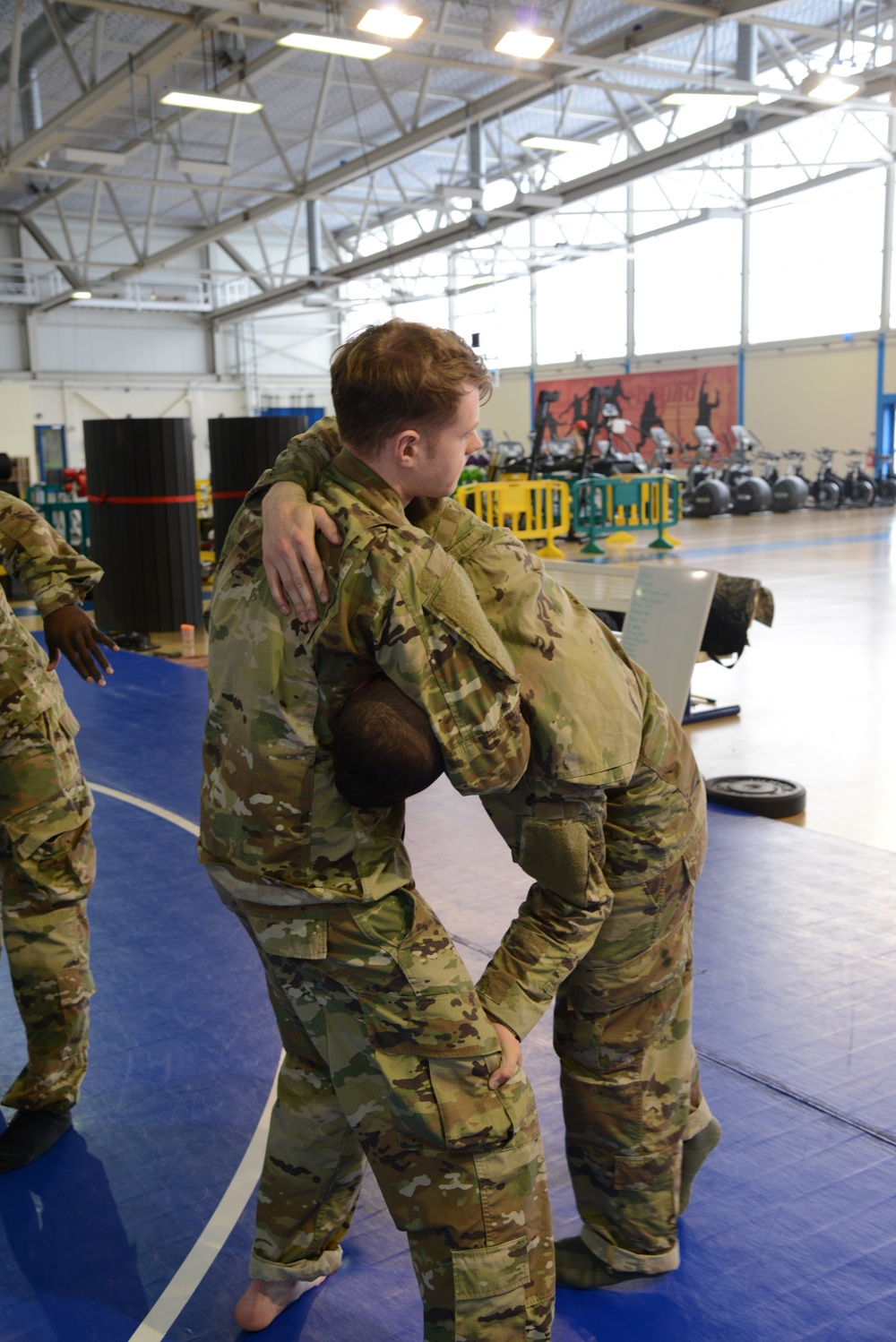 Basic Combative Course of 39th Signal and SHAPE Health Care Facilities