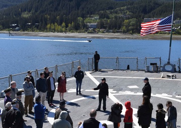 Juneau Alaska Hosts USS O'kane