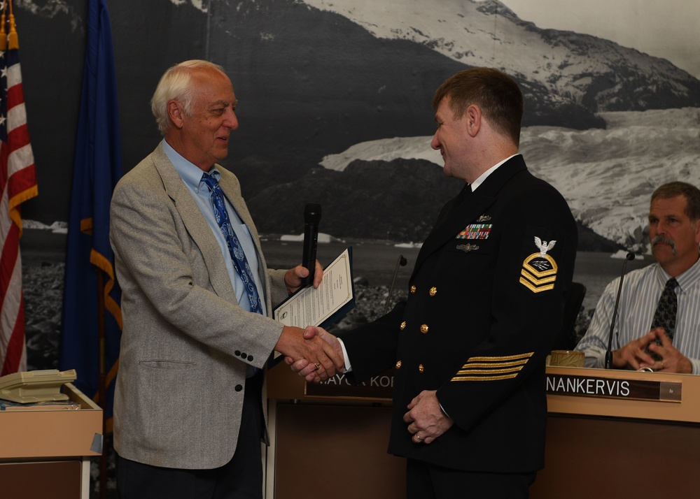 Juneau Alaska Hosts USS O'kane