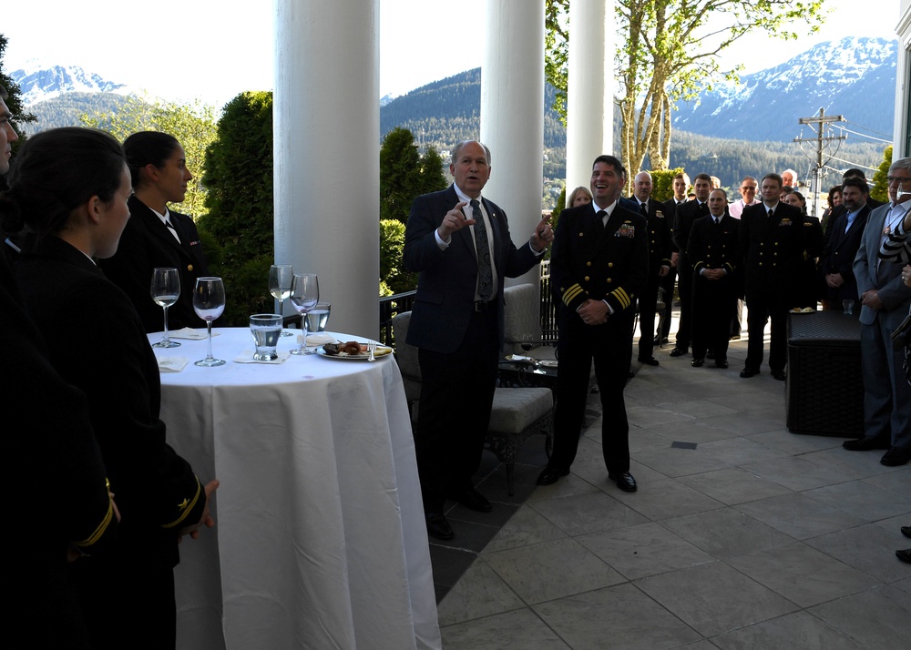 Juneau Alaska Hosts USS O'kane
