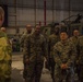 Host Nation Support Battalion: U.S. Marines tour hangar with Norwegian soldiers