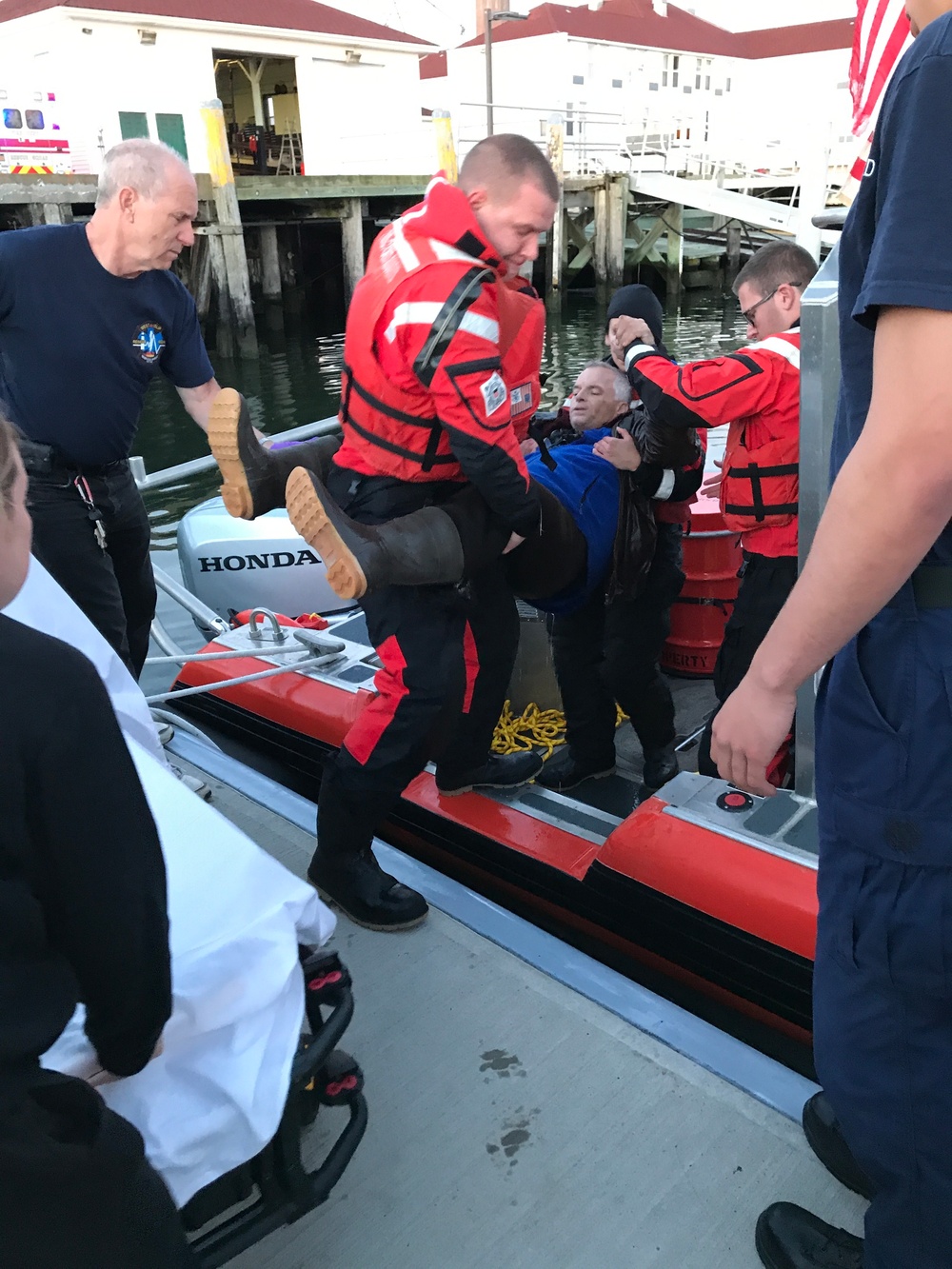 Coast Guard rescues kayaker near Captree Island, NY