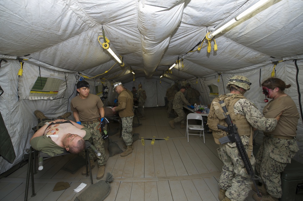 NMCB 4 FTX Mass Casualty Day 2