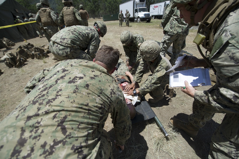 NMCB 4 FTX Mass Casualty Day 2