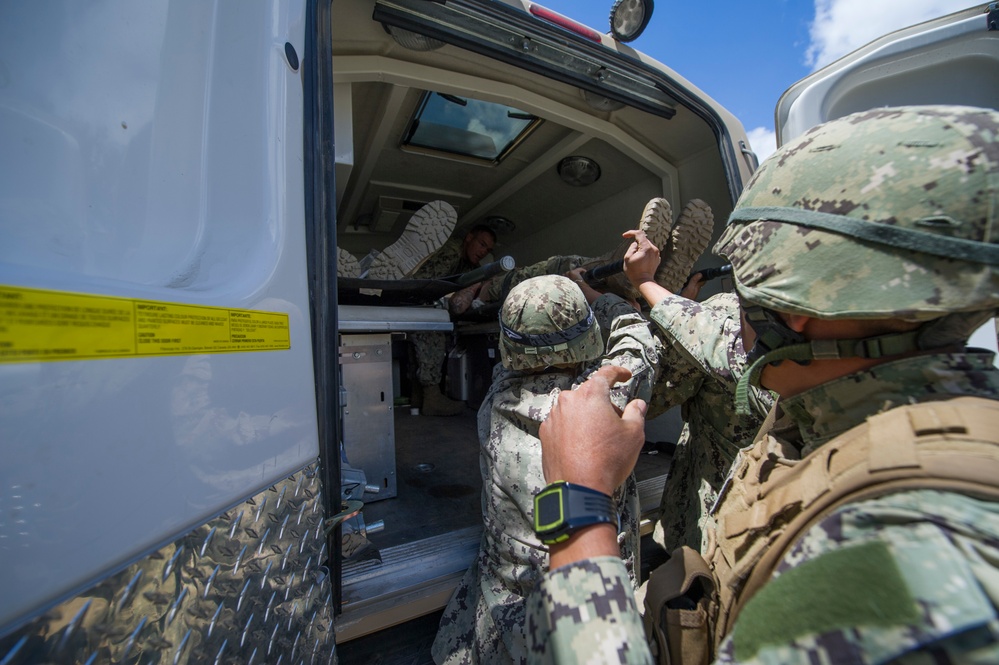 NMCB 4 FTX Mass Casualty Day 2