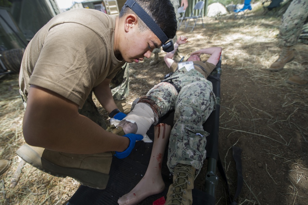 NMCB 4 FTX Mass Casualty Day 2