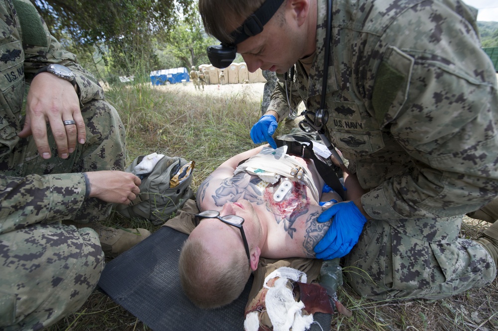 NMCB 4 FTX Mass Casualty Day 2