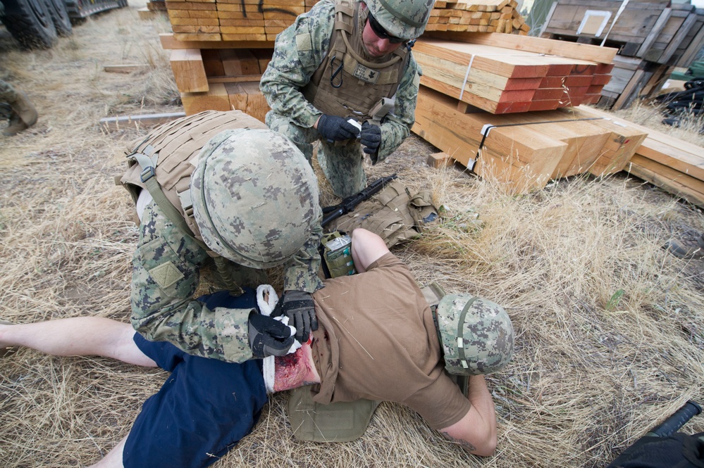 NMCB 4 FTX Mass Casualty Day 2