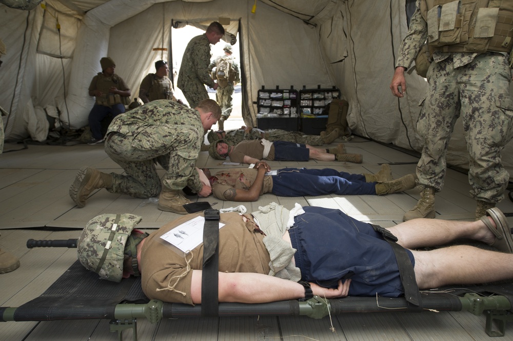 NMCB 4 FTX Mass Casualty Day 2