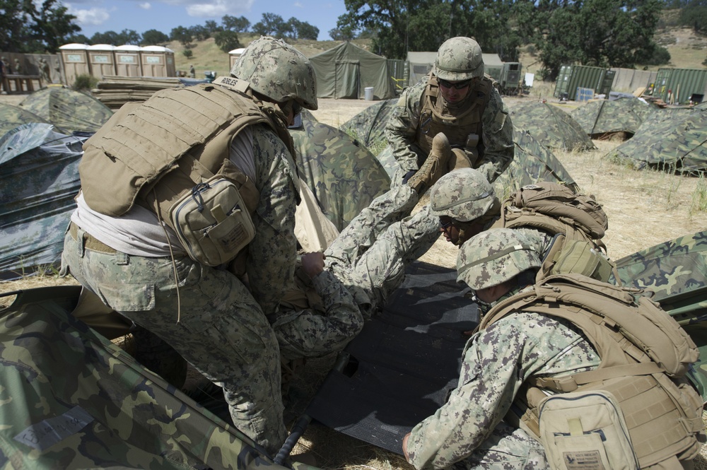 NMCB 4 FTX Mass Casualty Day 2