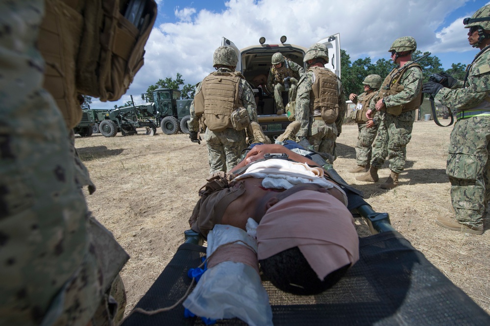 NMCB 4 FTX Mass Casualty Day 2