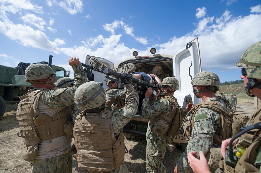 NMCB 4 FTX Mass Casualty Day 2