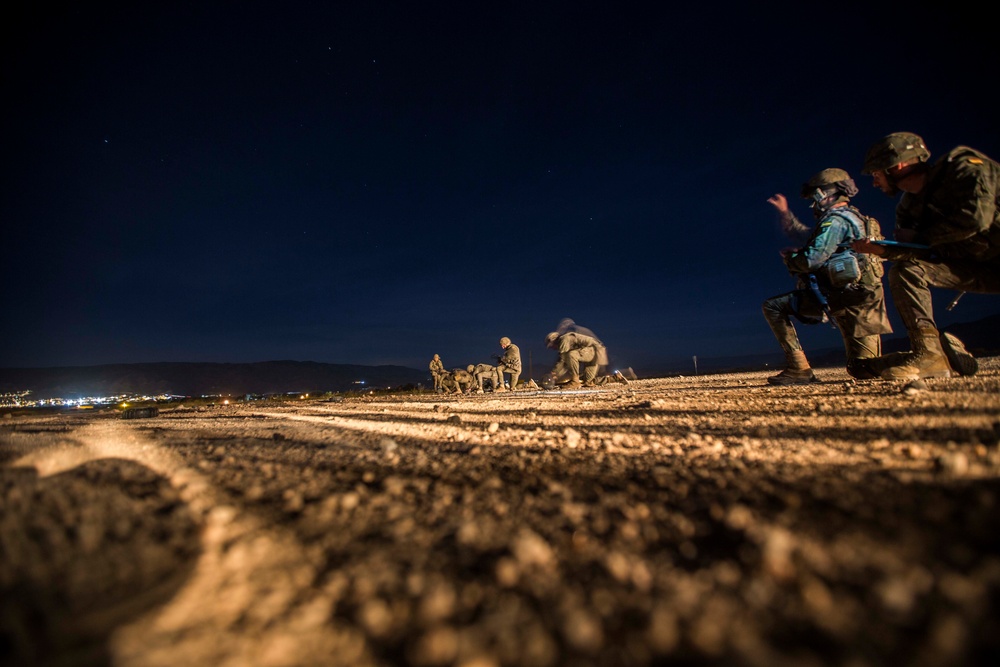 SPMAGTF-CR-AF Marines and Spanish Legion Engineers and EOD Share Skills