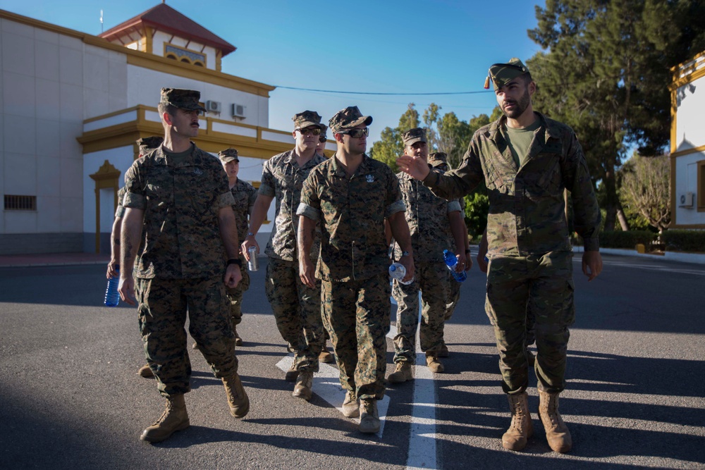 SPMAGTF-CR-AF Marines and Spanish Legion Engineers and EOD Share Skills