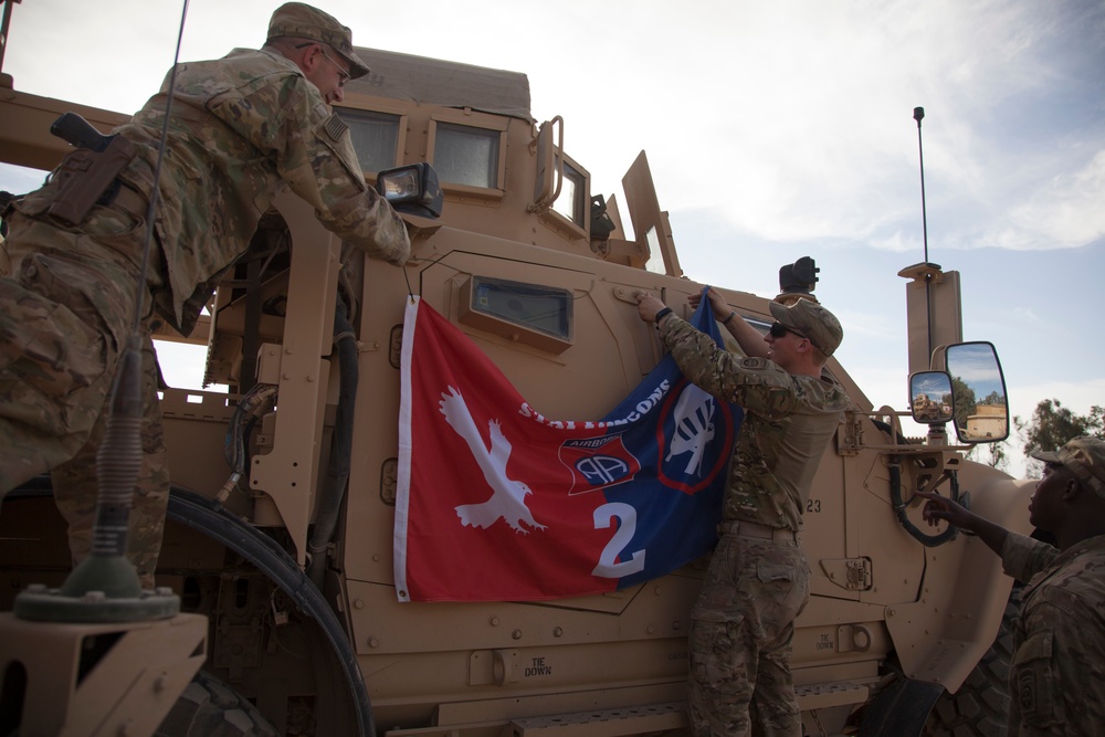 82nd Airborne in Iraq Celebrate All American Week