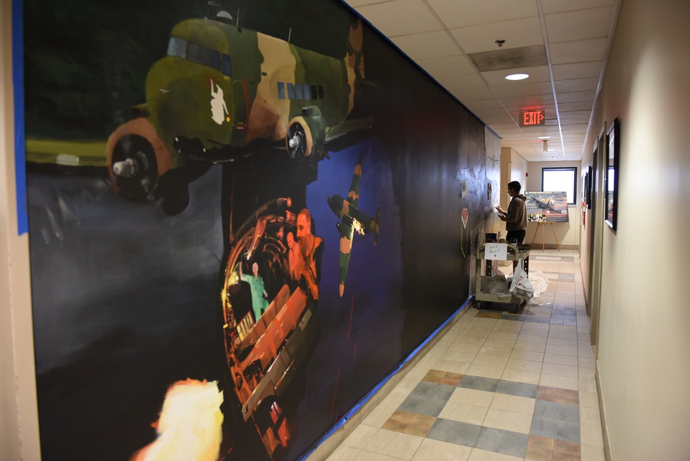 The Air Commando Muralist