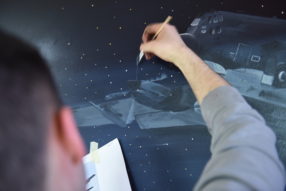 The Air Commando Muralist