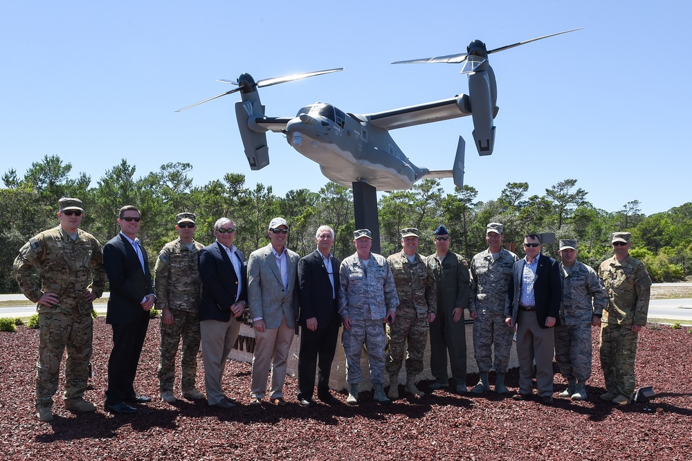 Air Commandos dedicate CV-22 model