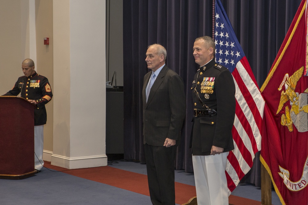 Lt. Gen. Robert R. Ruark's Retirement Ceremony