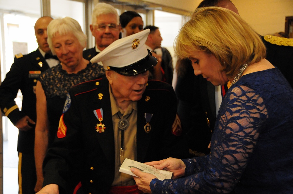 Veterans honored at dining out event