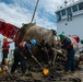 Coast Guard Cutter Oak's crew works buoys near Nantucket