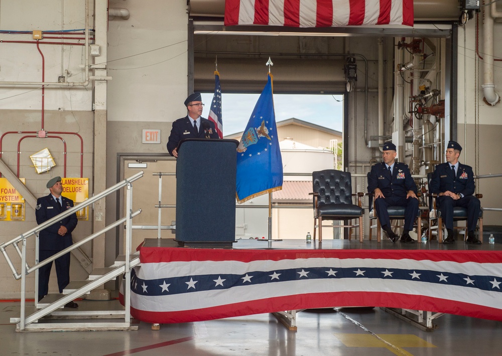 1st Special Operations Support Squadron Change of Command