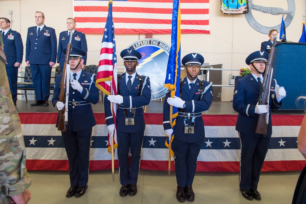 28th Intelligence Squadron Change of Command