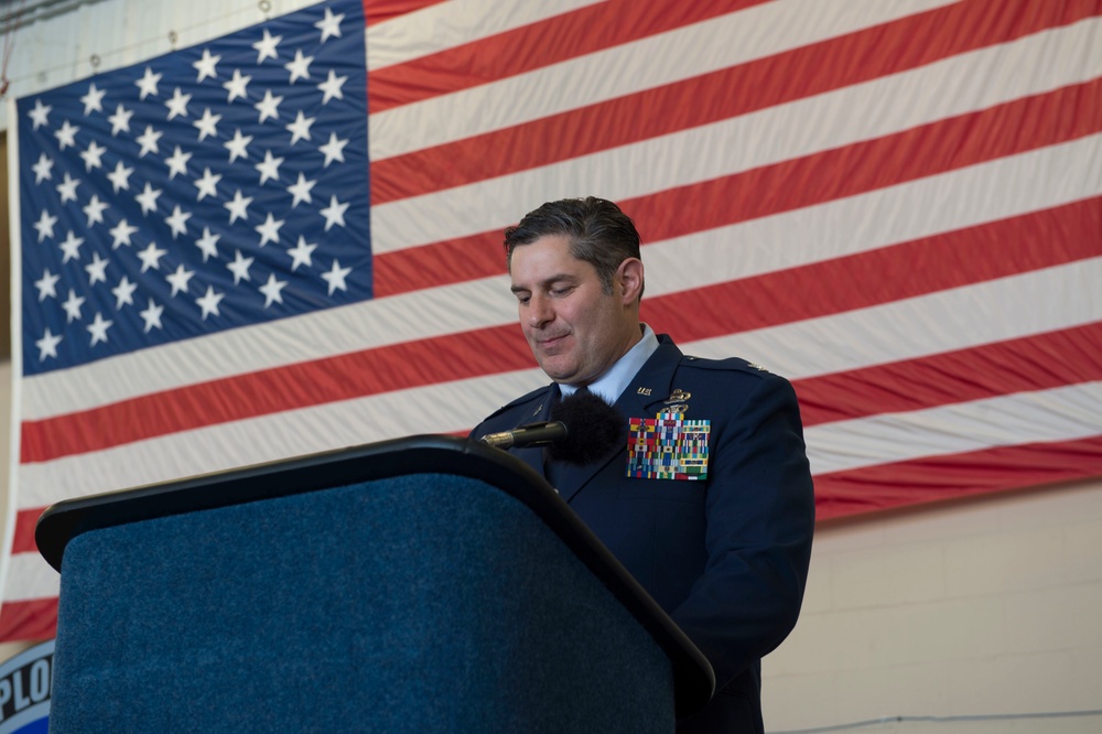 28th Intelligence Squadron Change of Command