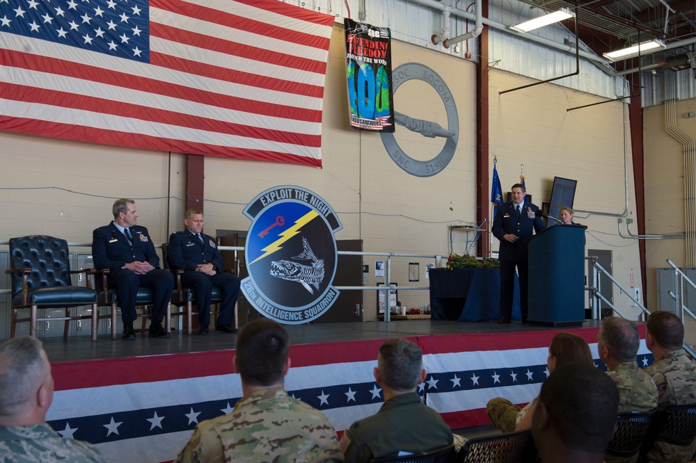 28th Intelligence Squadron Change of Command