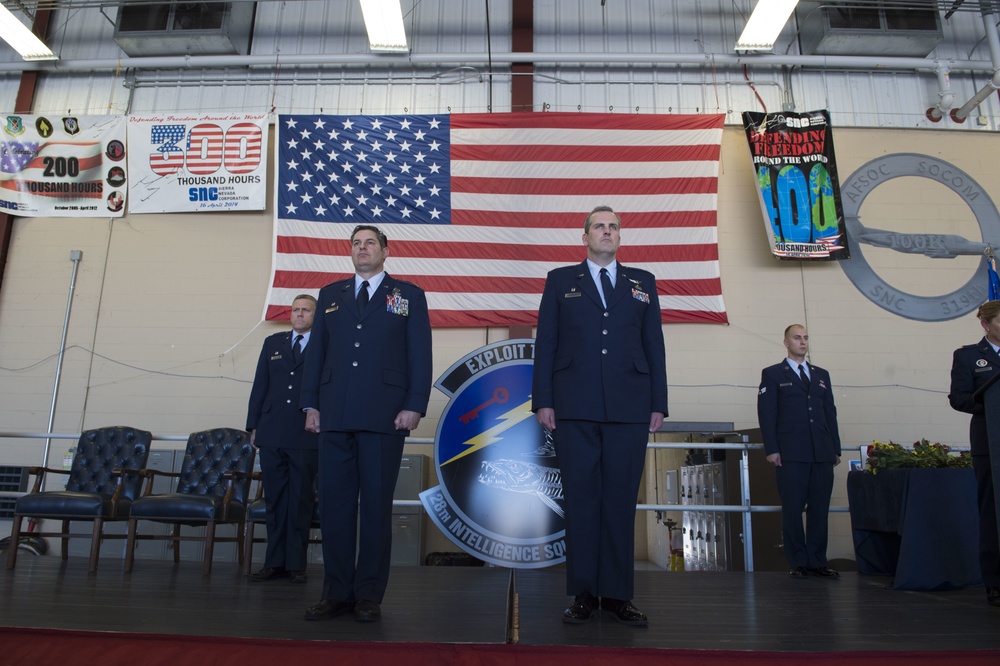 28th Intelligence Squadron Change of Command